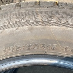 BRIDGESTONE 185/60R15 24年製　冬タイヤの画像