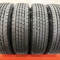 【TOYO DELVEX 934 155/80R14 88/86N LT】スタッドレス【KYOHO SEIN 共豊 ザイン 14インチ 5J4HPCD100+42】サクシード等　(STO047)の画像