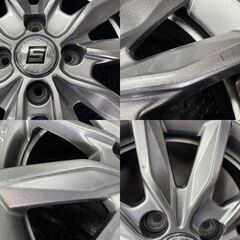 【TOYO DELVEX 934 155/80R14 88/86N LT】スタッドレス【KYOHO SEIN 共豊 ザイン 14インチ 5J4HPCD100+42】サクシード等　(STO047)の画像