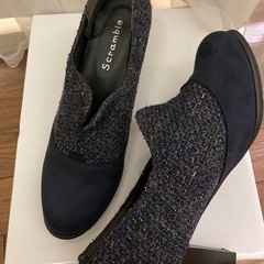 ツイードブーティLサイズの画像