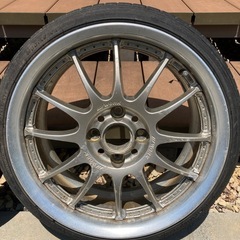 激安❗️WORK✨16インチアルミホイール🛞深リム✨ひっぱり✨ドリ車🚗2本🛞の画像