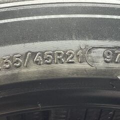 【新車外し】MICHELIN e-PRIMACY 235/45R21 21インチ 夏タイヤ 4本 24年製 クラウンスポーツ等　(STE034)の画像