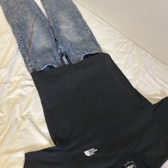 coachベルトとノースフェイスTシャツの画像