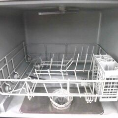 動作品！VIBMI 食器洗い乾燥機 D4P-W 24年購入品 2～3人用 工事不要の画像