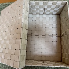  収納ボックス　PPストラップ　バスケット　おしゃれ　シンプルの画像