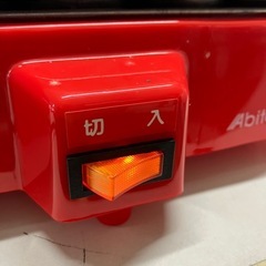 2510-274 Abitelax 着脱式たこ焼き器 ADT-182 2020年製 通電確認済み キズ 汚れありの画像