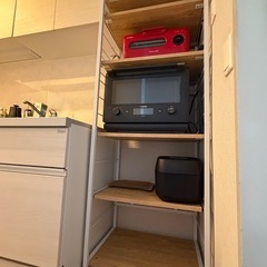 キッチンラック　レンジ台の画像