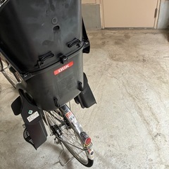電動アシスト自転車　チャイルドシート➕ヘルメット付きの画像