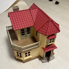 シルバニアファミリー お家 【 赤い屋根の大きなお家 デラックスセットの画像