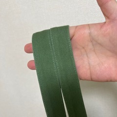 アクセント／トートバッグ　カーキ系　グリーンの画像