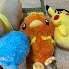 ポケモンなどぬいぐるみの画像