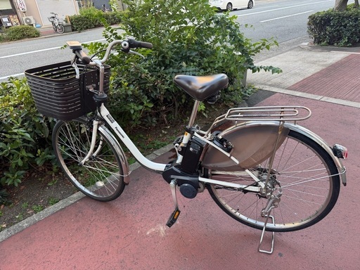 パナソニック電動自転車BE-ELD636F, 26インチ白