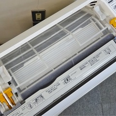 (46)DAIKIN【AN22ZCBKS-W】ダイキン 水内部クリーン フィルター自動お掃除 室内機コンパクトサイズ ルームエアコン おもに6畳用 2022年製 中古品販売の画像