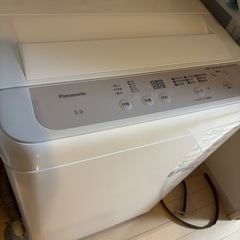 Panasonic 洗濯機　中古　美品の画像