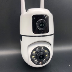 【144】新品4台 屋内 3MP デュアルレンズ ワイヤレスネットワークカメラの画像