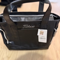 【新品未使用】Mercedes-Benz × Titleist トートバッグ ブラック🖤 ゴルフ・お出かけにも🎁の画像