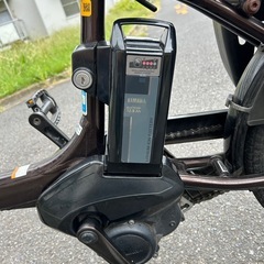 お話し中 YAMAHA 電動自転車の画像