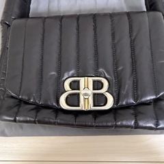 【新品】バレンシアガ ショルダーバッグ MONACO S 革 BBロゴの画像
