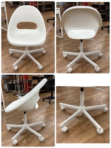 S149 ⭐ IKEA イケア ミッケシリーズ デスク+キャビネット+椅子（３点セット）幅105+90cm USED
