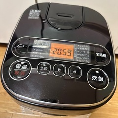 アイリスオーヤマ 炊飯器 5.5合 RC-MA50AZ-Bの画像