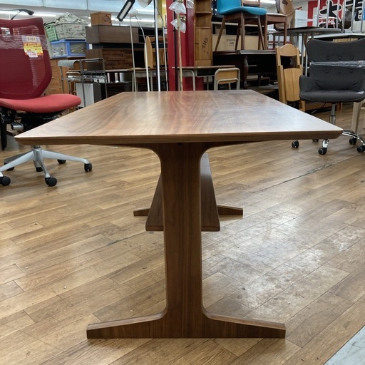 S710 ⭐ MUJI 無印良品 リビングでもダイニングでも使えるテーブル 幅130cm USED