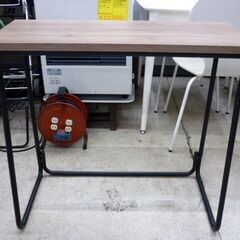 ☆①IRIS OHYAMA アイアンウッドデスク IWD-790 机 パソコンデスク 幅790mm 奥行391mm 高さ700mm アイリスオーヤマ 学習机 PCデスク 札幌市 豊平区 平岸の画像