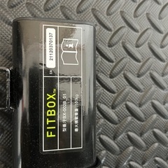 エアロバイク　FITBOXの画像