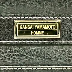 KANSAI YAMAMOTO セカンドバッグ メンズ レザー バッグ カバン 黒 ブラックの画像