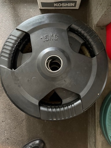 ウェイトトレーニング・プレート1kg・150円