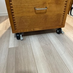 チェスト キャスター付き 3段引き出し収納 ワゴンの画像