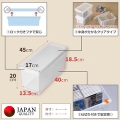 いれと庫 埃や汚れからしっかりと守る収納ボックス フタ式 漫画ケース の画像