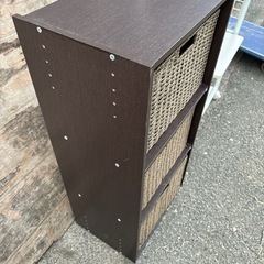 収納家具　カラーボックスの画像