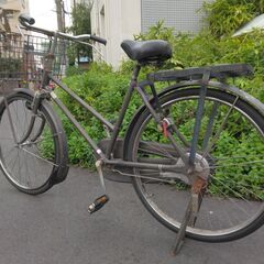 ナショナル　REGULAR　昭和レトロな２６インチの自転車です。の画像