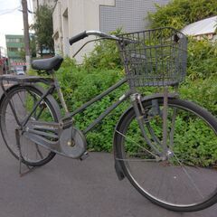 ナショナル　REGULAR　昭和レトロな２６インチの自転車です。の画像