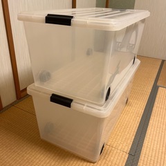 押入れ収納ケース　2個の画像