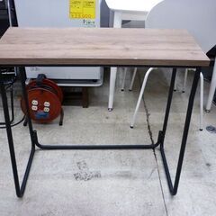☆②IRIS OHYAMA アイアンウッドデスク IWD-790 机 パソコンデスク 幅790mm 奥行391mm 高さ700mm アイリスオーヤマ 学習机 PCデスク 札幌市 豊平区 平岸の画像