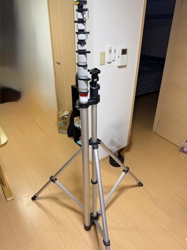 Velbon　高所撮影用大型三脚　スタンド　QRA-3