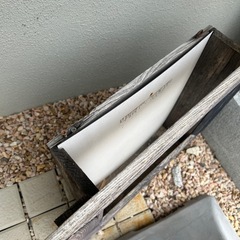 もらってください。ハンドメイド、お花の額縁の画像