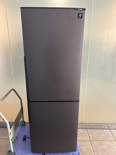 清掃済み、極美品シャーププラズマクラスターノンフロン、271L冷凍冷蔵庫