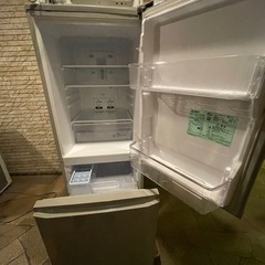 f●■三菱・ノンフロン冷凍冷蔵庫146L・2ドア【MR-P15C-S】ピュアシルバーの画像