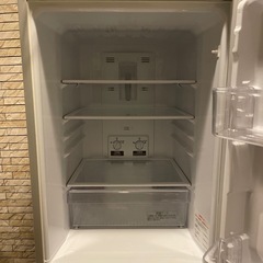 f●■三菱・ノンフロン冷凍冷蔵庫146L・2ドア【MR-P15C-S】ピュアシルバーの画像
