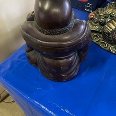 陶器製　布袋様と龍神様のセットの画像
