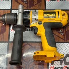 【中古】デウォルト DEWALT 型番不明 ドライバードリル バッテリ×2・充電器付き【ハンズクラフト佐賀】の画像