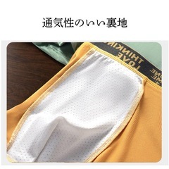 【新品未使用】　ボクサーパンツ　5枚セット　伸縮　通気性　メンズの画像