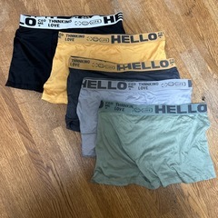 【新品未使用】　ボクサーパンツ　5枚セット　伸縮　通気性　メンズの画像