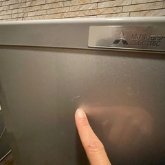 f●■三菱・ノンフロン冷凍冷蔵庫146L・2ドア【MR-P15C-S】ピュアシルバーの画像