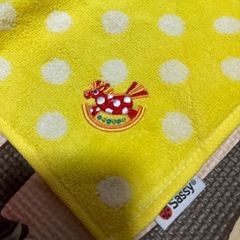未使用品　sassy タオルハンカチの画像