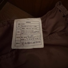 封筒型寝袋とキャンプ用グローブセットの画像