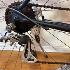 【RALEIGH クロモリ クロスバイク／BROOKSサドル付き】の画像