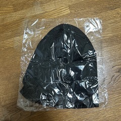 ▲ニット帽 黒 無地 薄手 メンズ レディース ワッチ サマー キャップ ケア帽の画像